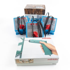 (5) Marklin Toy Train Transformers & Drill