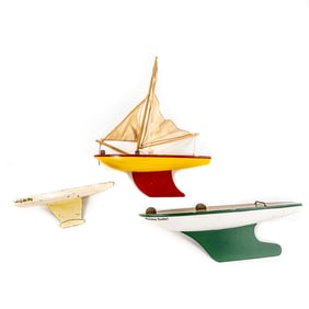 1950s Birkenhead Star & More Wooden Sailboats