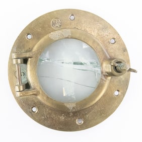 Wilcox Crittenden Brass Maritime Ship Porthole