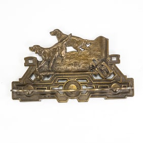 Judd Foundry Brass Pipe Rack