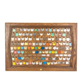 Vintage "Dog" Tag Display