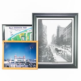 (2) Riverview Amusement Park & State Street Prints