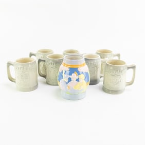 Collection of (8) Assorted Vintage Ceramic Mugs