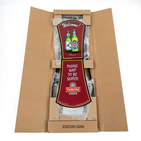 Tsingtao Wait To Be Seated Sign Advertising Sign