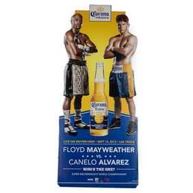 Mayweather vs Canelo Alvarez 75" Standee Display