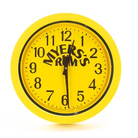 Vintage Meyer's Rum Advertising Wall Clock