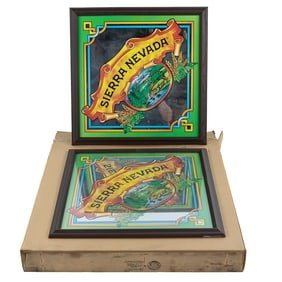 Pair of Sierra Nevada Brewing Advertising Mirrors