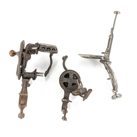 Collection of Antique Apple Peeler & Cherry Pitter