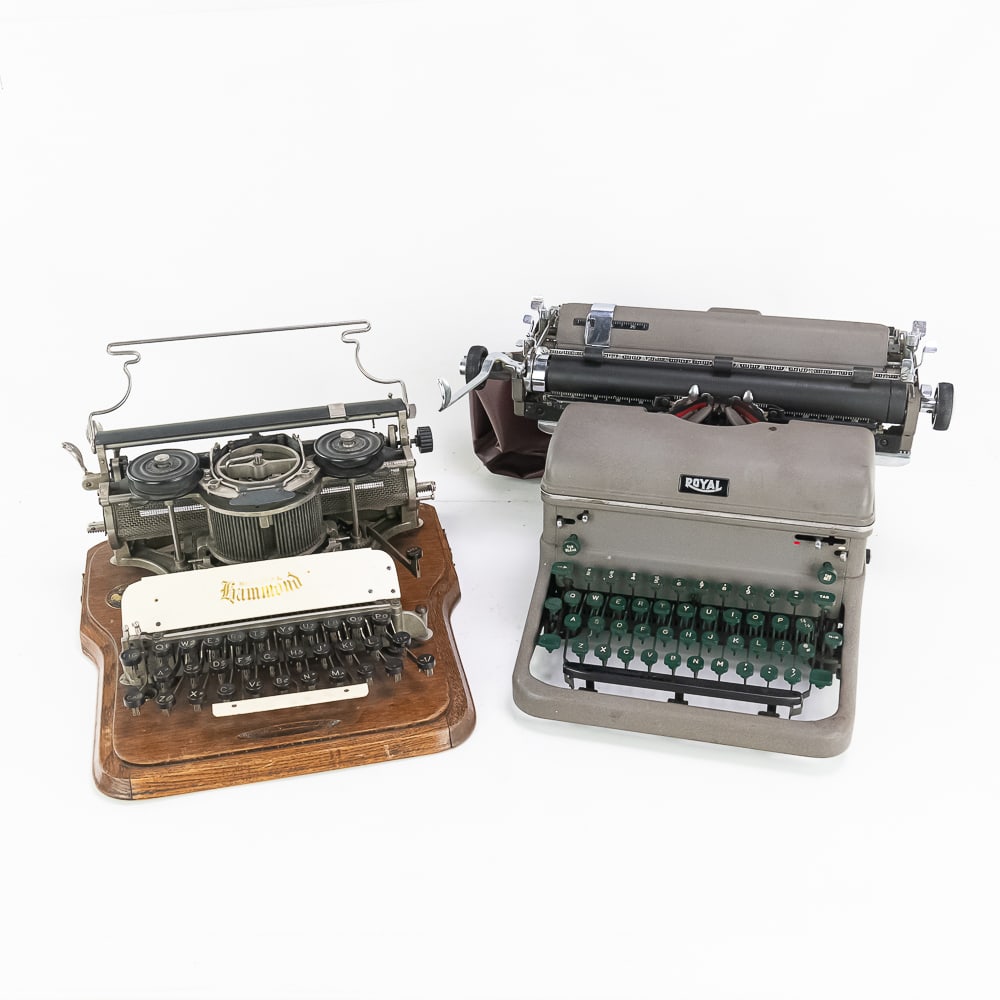 Hammond No. 12 Typewriter/Vintage Typewriter (1 of 17)