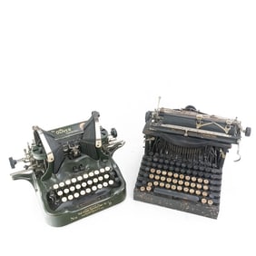 Oliver Batwing & Smith Premier Typewriters