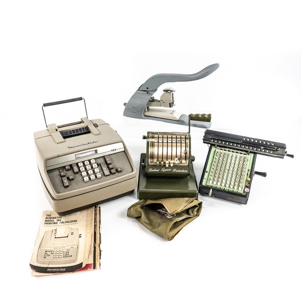 Monroe Adding Machine Remington 104 Paymaster ++ (1 of 18)