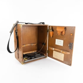 1960s Keuffel & Esser Co Surveyors Transit Box