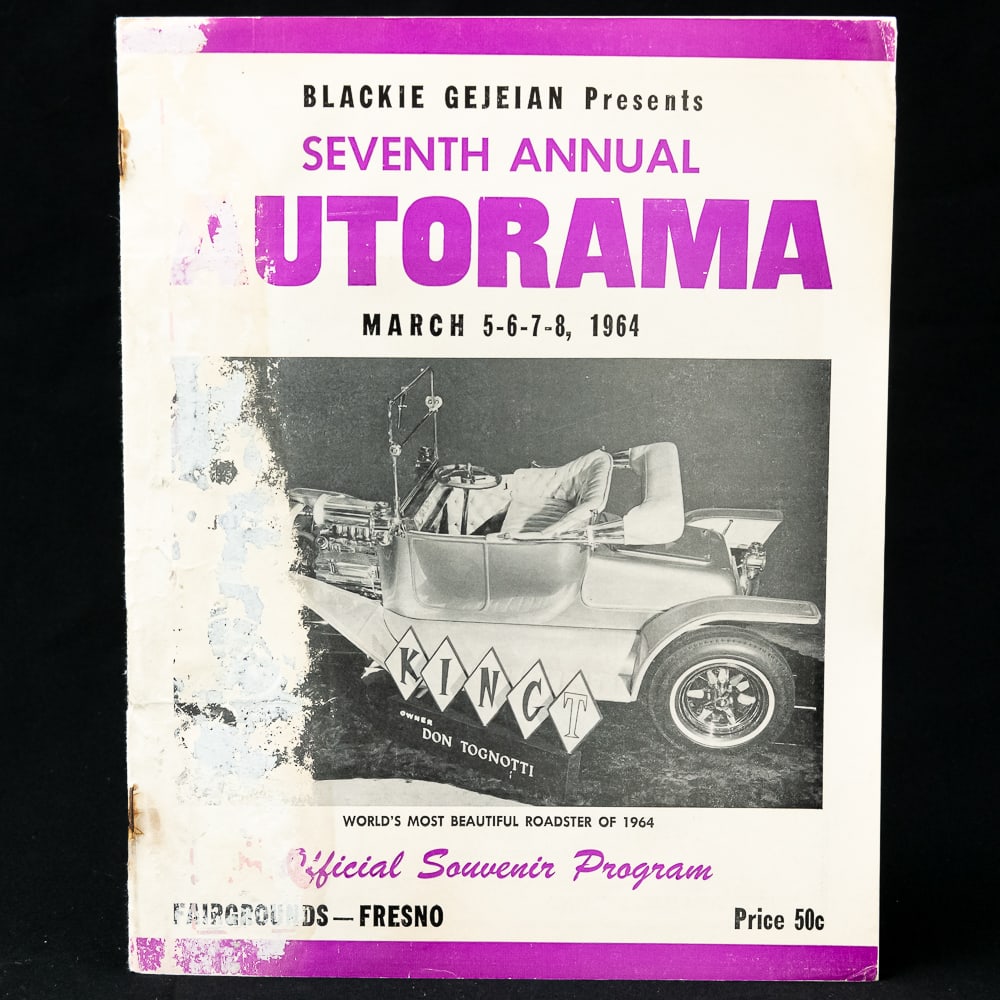 Ed "Big Daddy" Roth Autorama Program Mar '64 (1 of 9)