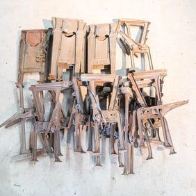 American Seat Co. Cast Iron Theater Seat Frames ++