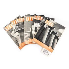 (6) 1936 Life Magazines Including 1st Issue 11/23