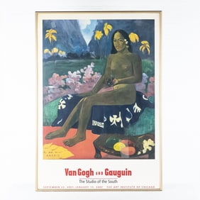 Framed Poster VanGogh/Gauguin Exhibit