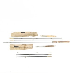 3x Antique Winchester Fishing Rods