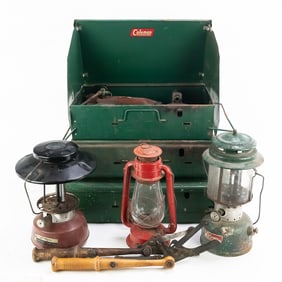 Vintage Camping & Shooting Equipment