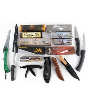 17x Sportsman Knife Collection