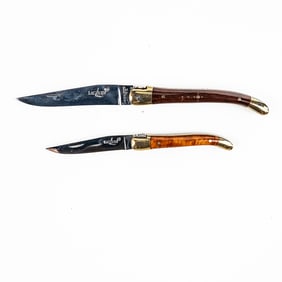 2 Laguiole French Pocket Knives