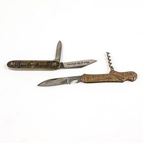 Coca-Cola and Winchester Brand Knives