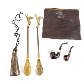 16" Brass Rabbit & W.P. Smith Shoehorns & Pipes