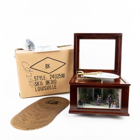 NIB Crosley Animated Music Box