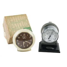 Westclox Baby Ben Alarm Clock w Box & Sangamo