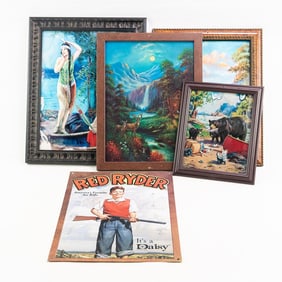 Framed Wall Art & Daisy Red Ryder Show