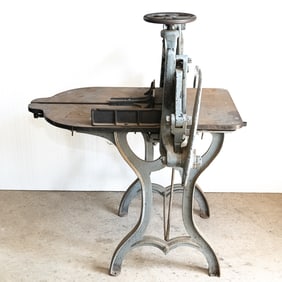 Vintage Paragon Manual Paper Cutter