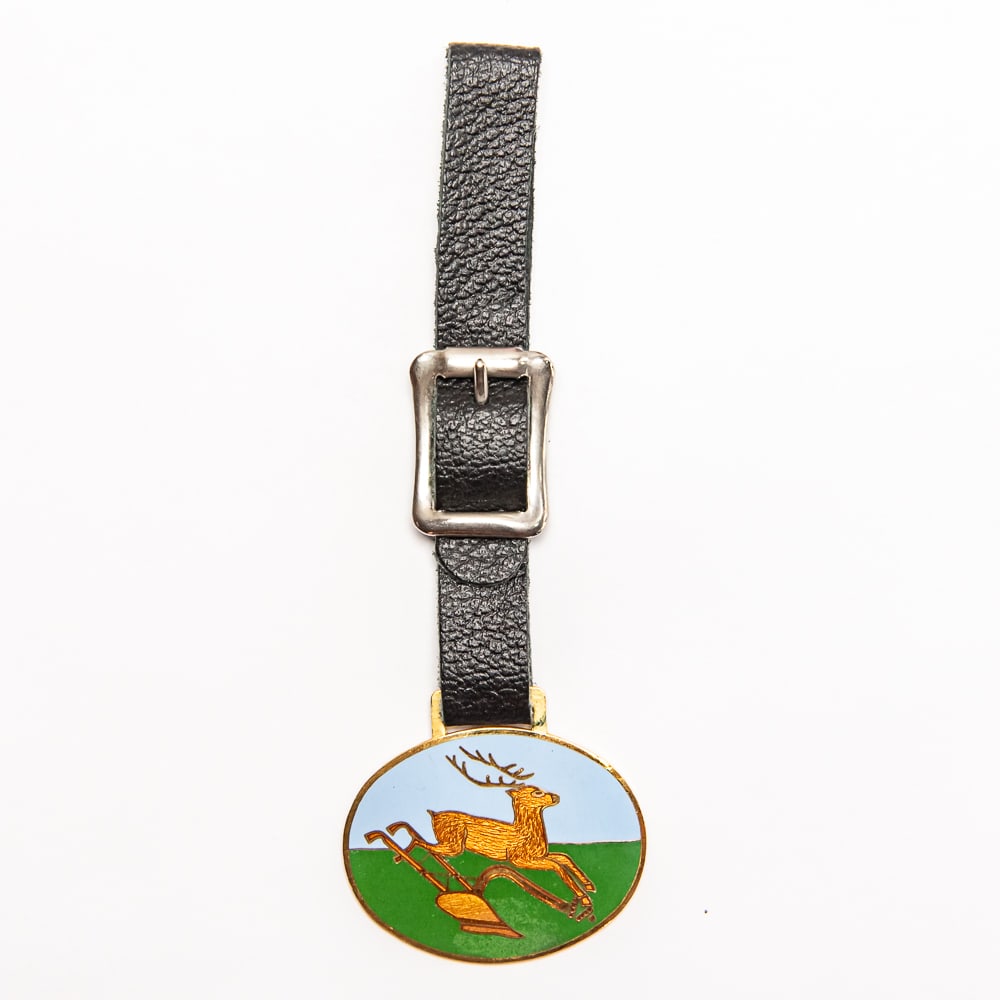 Vintage Watch FOB - JOHN DEERE HILTYS SHOE SALES (1 of 2)