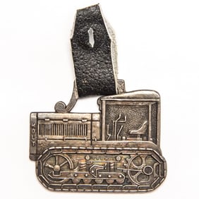 Vintage Watch FOB - HOLT MEGO CO TRACTOR