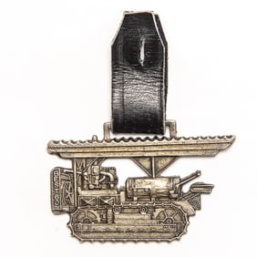 Vintage Watch FOB - CL BEST TRACTION CO TRACKLAYER