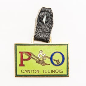 Vintage Watch FOB - P&O CANTON PLOWS