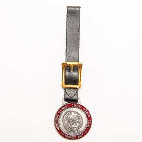 Vintage Watch FOB - N. ILLINOIS STEAM POWER CLUB