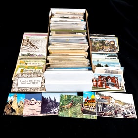 Travel & Parks Vintage Postcard Assortment 500+/-
