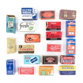 (20) Random Boxes of Vintage Razor Blades