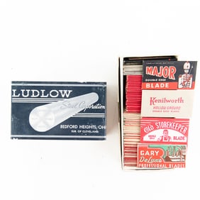 (2) Boxes of Various Razor Blades