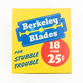 Vintage Box of Berkeley Razor Blade Boxes