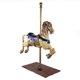 Aluminum Carousel Horse