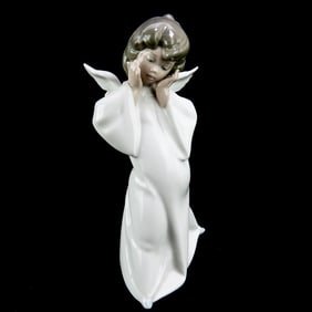 Lladro Figurine Mime Angel