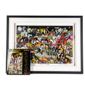 Charles Fazzino Framed 3D Lithograph