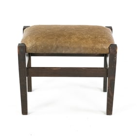 Arts and Crafts Footstool