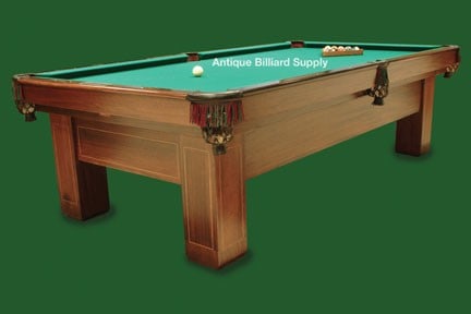 Brunswick Pool Table - Rosewood: NOTE: This pool table is being sold from an off-site location in Rockford, IL. Please call 815.923.7000 to make an appointment for viewing. Expect excellent performance from this antique Brunswick poo