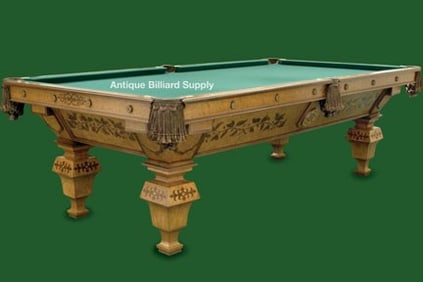 Brunswick Pool Table - Chestnut Finish