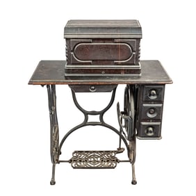 Vintage Domestic Treadle Sewing Machine