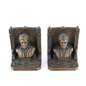 Pair of Bradley & Hubbard Bookends