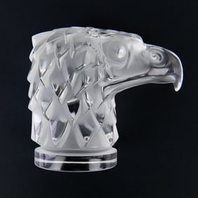 LALIQUE Tête D’Aigle Lalique Eagle Head Ornament