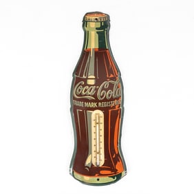 Vintage 1950s Coca-Cola Thermometer