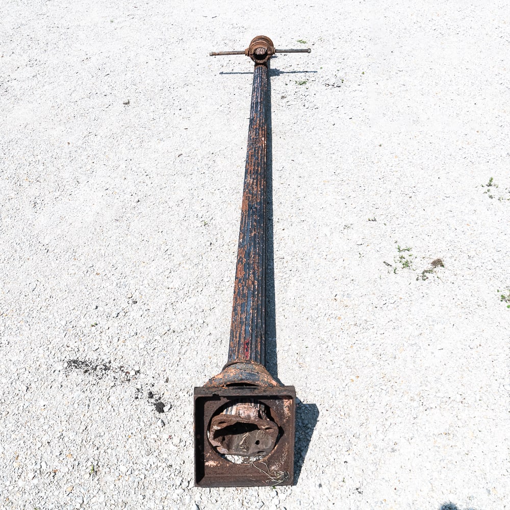 Antique Street Light / Sign Pole (1 of 7)